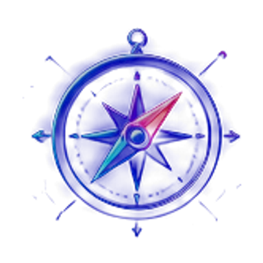 A compass representing the decision of why this site exists